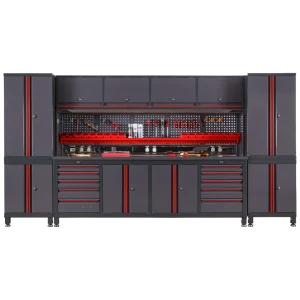 Monoblok Çalışma Tezgahı 620+2480+620 mm